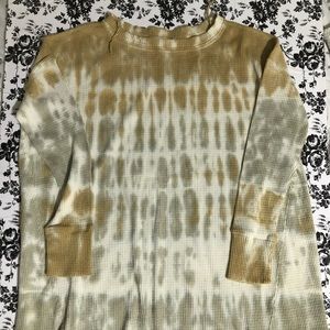 Free people tie dye Oversized Sweater